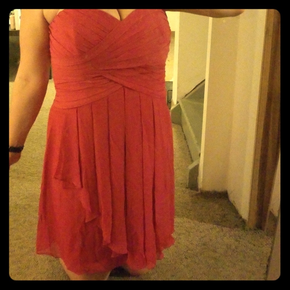 BNWT Pink formal bridesmaid sleeveless dress